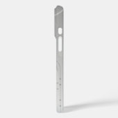 Grey Cyberspace Web 2.0 stijl Case-Mate iPhone Case (Achterkant / Links)