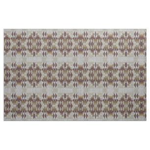 Grey Dark Brown Taupe Khaki Beige Ethnic Kijk Stof