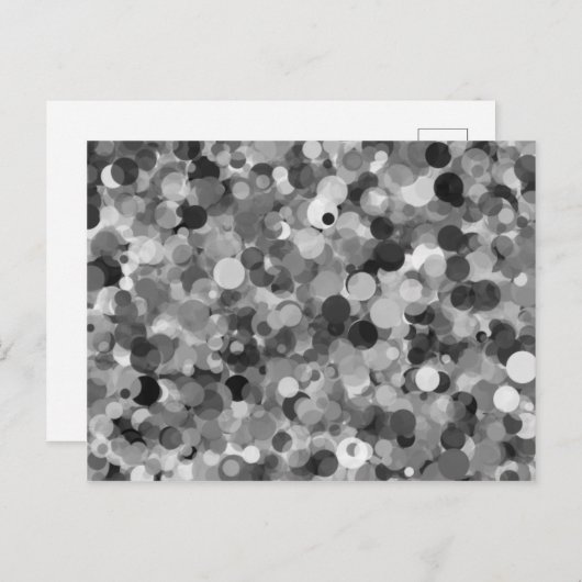 Grey Dot Briefkaart (Voorkant / Achterkant)