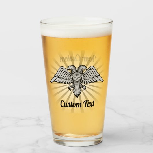 Grey Eagle met twee glazen koppen (Voorkant gevuld)