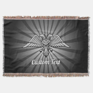 Grey Eagle met twee hoofden Drow Blanket Deken