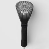 Grey Eagle met twee hoofden Golf Head Hoesje Golfheadcover (Voorkant)