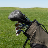 Grey Eagle met twee hoofden Golf Head Hoesje Golfheadcover (Insitu)