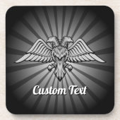 Grey Eagle met twee hoofden Onderzetter (Voorkant)