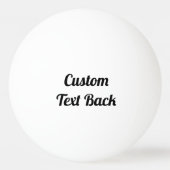 Grey Eagle met twee hoofden Ping-Pong Ball (Achterkant)