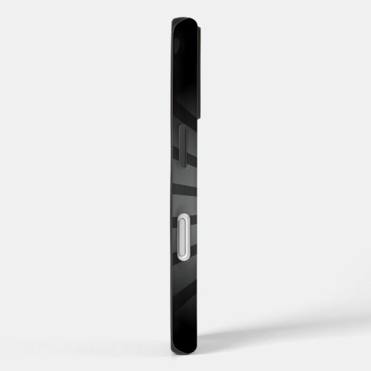 Grey Eagle met twee kop iPhone Case (Achterkant / Rechts)