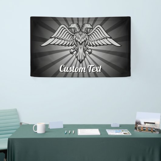 Grey Eagle met twee koppen Banner (Beurs)