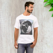Grey Earth Wereldbol T-Shirt