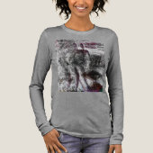 Grey Echo - Abstract Form Shirt (Voorkant)