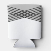 Grey Elegant Deco Afstuderen Koelbox Blikjeskoeler (Achterkant)