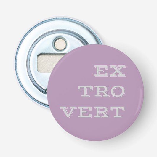 Grey Extrovert Bottle Opener (Voorkant)