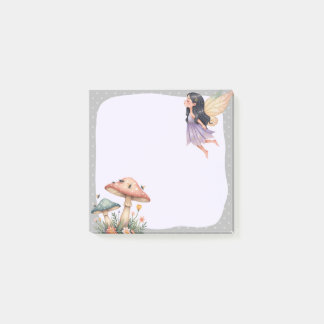 Grey Fairy Memo Pad – Mystieke notities Post-it® Notes