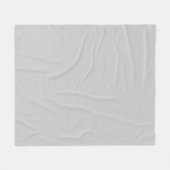 Grey Fleece Blanket Deken (Voorkant (Horizontaal))