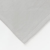 Grey Fleece Blanket Deken (Hoek)