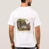 Grey Fox / Grey Fox Audubon's Amerikaanse viervoet T-shirt (Achterkant)