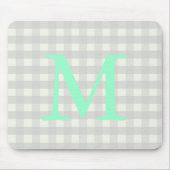 Grey Gingham Muismat (Voorkant)