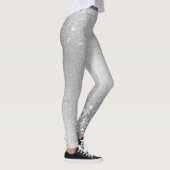 Grey Glitter Sparkles Leggings (Rechts)