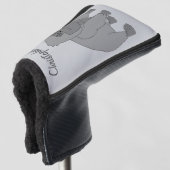 Grey Gorilla Design Golfheadcover (3/4 voorkant)