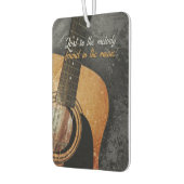 Grey Grunge akoestische gitaar  Luchtverfrisser (Links)