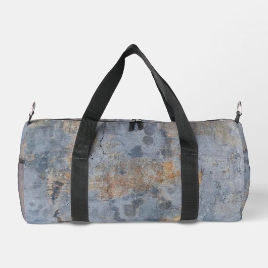 Grey Grunge Duffle Bag Plunjezak (Achterkant)