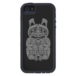 Grey Haida Spirit Beer op Black iPhone 11 Hoesje