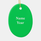 Grey Hair Vrouw Tennis Player Ornament (Achterkant)