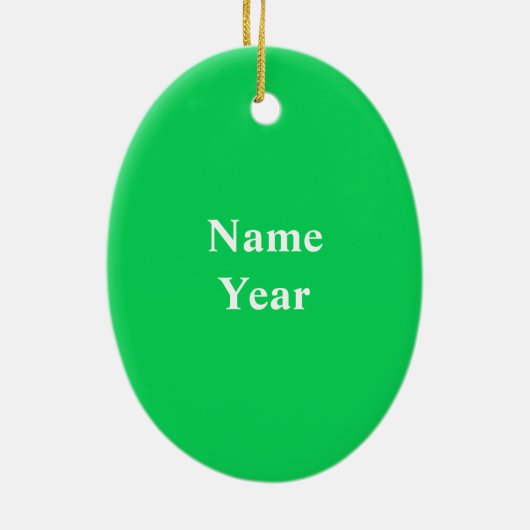 Grey Hair Vrouw Tennis Player Ornament (Achterkant)