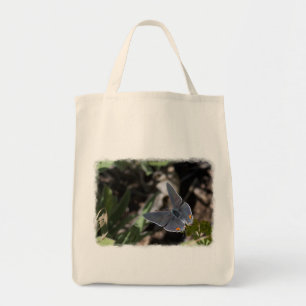 Grey Hairstreak Butterfly Tote Bag