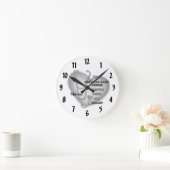 Grey Heart Critical Care Nurse Ronde Klok (Huis)