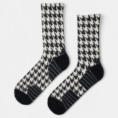 Grey Houndstooth Sokken (Links)