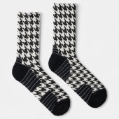 Grey Houndstooth Sokken (Rechts)