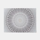 Grey Hues Mandala Geometric Deurmat (Voorkant)