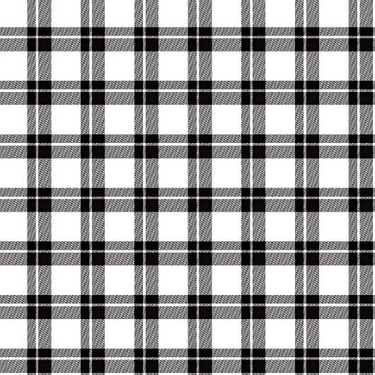 Grey Hues Rustic Black White Plaid Blanket for Him Fleece Deken