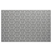 Grey Ikat Paisley Stof (Fat Quarter)