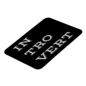 Grey Introvert Flexi Magnet Magneet (Linkerzijde)