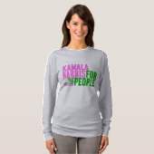 Grey Kamala T-shirt voor dames (Voorkant volledig)