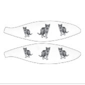 Grey kitten basketbal (Panelen)