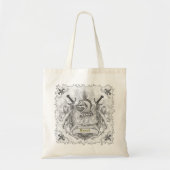 Grey Knight Family Crest Achternaam Tote Bag (Voorkant)