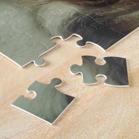 Grey Lhasa Apso Dog Puzzle Legpuzzel (Zijkant)