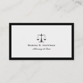 Grey Lijst Attorney Justice Scale Professional Visitekaartje