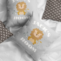 Grey Lion Gepersonaliseerd kinderkamer Kinder kame