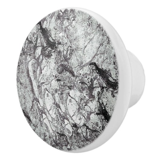 Grey Marble Kijk Keramische Knop (Rechts)