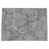 Grey Marble Pattern Vaderdag Groot Cadeauzakje (Voorkant)