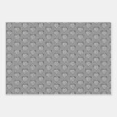 Grey Marble Pattern Vaderdag Inpakpapier Vel (Voorkant 2)