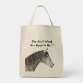 Grey Mare Canvas tas (Achterkant)