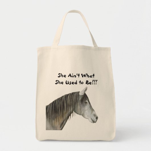 Grey Mare Canvas tas (Voorkant)