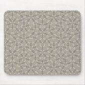 Grey minimalist Penrose geometric design desk mat Muismat (Voorkant)