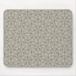 Grey minimalist Penrose geometric design desk mat Muismat