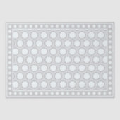 Grey Modern Bone Inlay Decoupage Paper Tissuepapier (Voorkant)