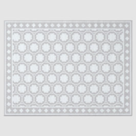 Grey Modern Bone inlay Decoupage Paper Tissuepapier